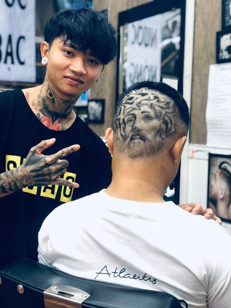 Những kiểu đầu Tattoo Hair đẹp và độc nhất 2023  Toc Nam Dep